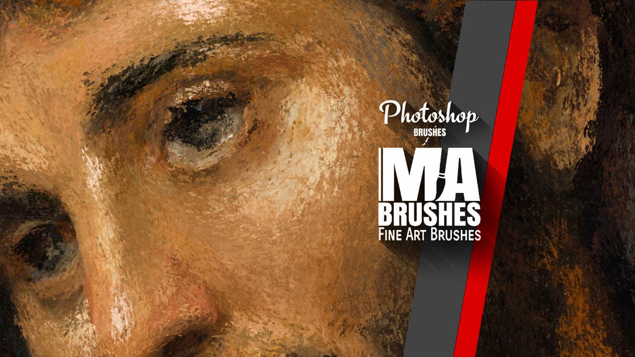 Photoshop Brushes with Oil Textures for Art Painting MA-Brushes 2